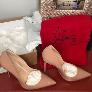Christian Louboutin So Kate 120 patent leather